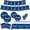 Dblue, variant on Xheghe Graduation Party Themed Disposable Tableware Set – Complete Paper Plates, Cups, Napkins & Tablecloth for Celebrations – Ideal for Graduation Events and Gatherings