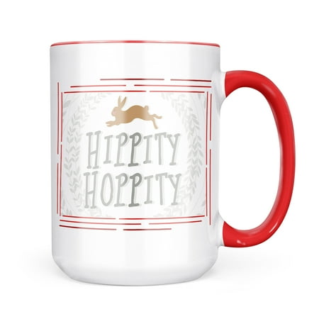 

Neonblond Hippity Hoppity Easter Rabbit Mug gift for Coffee Tea lovers