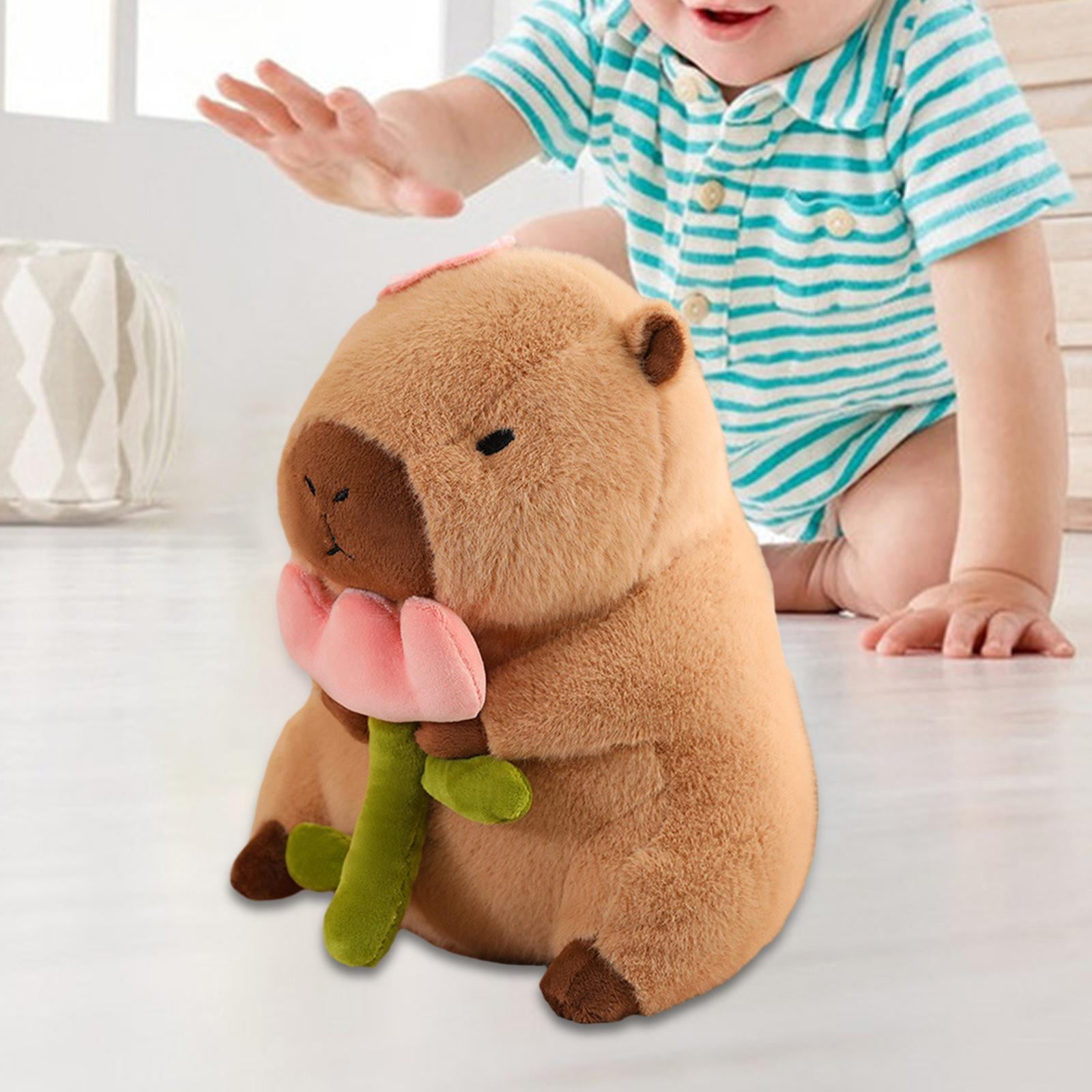 LeeQinersw Cartoon Stuffed Capybara Toys 30cm Bedroom Decoration Valentine's Day Gifts Soft