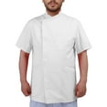 thumbnail image 1 of Men's Chef Coat Short Sleeve Chef Jacket, 1 of 5