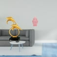 thumbnail image 2 of Figura De Delfín Moderna Y Realista, De Cerámica Y Porcelana, Decorativa, Para El Hogar, La Oficina, El Escritorio, El Armario, La Chimenea, La Mesa, La Estantería, La Exhibición De Fiestas., 2 of 8