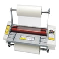 thumbnail image 1 of Machine de Laminage à Rouleau Chaud Froid A3 à Quatre Rouleaux Laminateur Laminateur Régulation de Vitesse Haut de Gamme Laminateur Thermique 110V/220v 9350T, 1 of 4