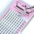 thumbnail image 6 of SKONHED 16 Rows Apply Quickly Natural Long Semi Permanent C/DCurl Faux Mink Hair Lash Extension Premade Volume Fans False Eyelashes 10D-0.07-C-10MM, 6 of 8