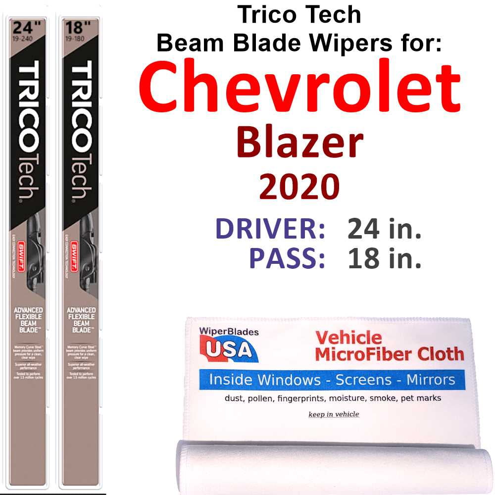 2020 Chevrolet Blazer Beam Blade Wipers (Set of 2)