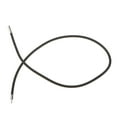 thumbnail image 4 of TISHITA Rubber Necklace Cord Rope Chain with Steel Buckle 12-26 Inch for Jewelry, Black, 14 Inch, 4 of 7