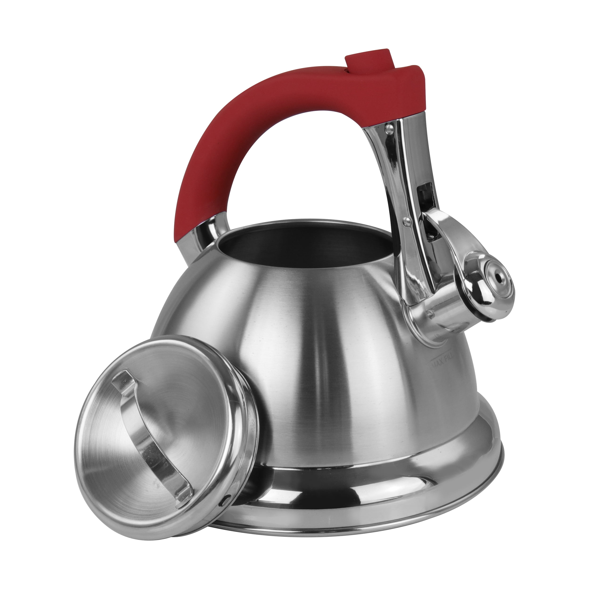 Mr. Coffee 1.8 Quart Stainless Steel Whistling Tea Kettle