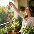 thumbnail image 4 of TSV Sea Turtle Wind Chimes, Hanging Outdoor RetroTortoise Wind Chimes Bells with S Hook, Indoor Decor, Memorial Gift Symbolizes Longevity Health Steadiness and Peace, Hang for Garden Yard Patio, 4 of 7