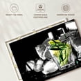 thumbnail image 6 of Elephant Stock Rosemary Cocktail Wall Art - Horizontal Canvas Wall Art - Dining Room Wall Decor - Food And Drink Canvas - Black And Gray Decor - 12" x 8", 6 of 8