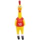 thumbnail image 1 of Pollo de goma de 15 pulgadas Squeeze Chicken Prank Novedad Juguetes para mascotas Feliz Sencillez, 1 of 5