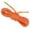 Orange, variant on Loop King Laces Rope Shoe Laces with Metal Aglet Tips for Men Women Kids, 1 Pair