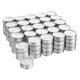 thumbnail image 2 of Mini Conjunto de Velas de Color Verde Azulado, Latas de Aluminio 100 Paquetes de PARAFINA ROMÁNTICA CERA SIN Perfume Velas de Té Decorativas para Celebraciones, 2 of 8
