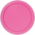 thumbnail image 2 of Unique Industries' Hot Pink Round 9" Dinner Plates, 20ct, 2 of 3