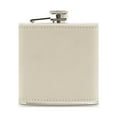 thumbnail image 3 of Faux Leather Wrapped Metal Hip Flask - Blank, 3 of 4