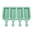 thumbnail image 1 of Reheyre 4-Cavity Silicone Mold - Compartment DIY Geometric Texture - Non-Stick Summer Ice Cream Mold - Household Supplies, 1 of 8