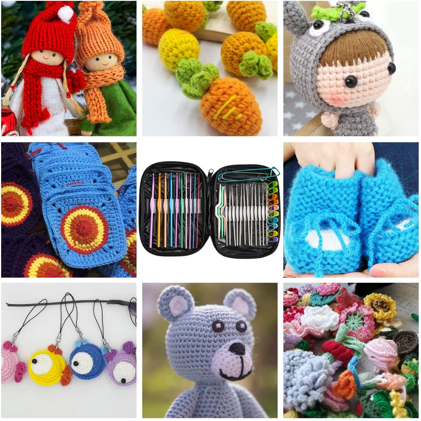 Buy Wholesale China Knitting Tools Sweater Needle Tpr Soft Handle Aluminum  Crochet Hooks & Aluminum Crochet Hooks at USD 1.5