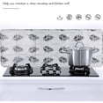thumbnail image 5 of 3 Sided Splatter Guard Foldable Grease Splatter Screen for Frying Pan Aluminum Foil Splash Guard for Stove Top Oil Splash Insulation Block Barrier for Cooking Kitchen Restaurant Use, 5 of 7