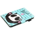 thumbnail image 4 of SaniMore for iPad 10th Generation 10.9" 2022 Wallet Case with Auto Wake/Sleep + Pen Holder + Card Slots + Anti-slip Strip PU Leather Kickstand Lovely Pattern Cover for iPad 10th Gen, Lovely Panda, 4 of 9
