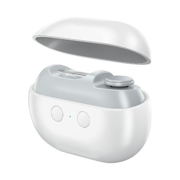 Imwing Easyclip Smart Nail Clipper,Easy Clip 3-in-1 Multi Function Smart Electric Nail Clippers, USB Rechargeable 2 Speeds Automatic Nail Trimmer with LED Light