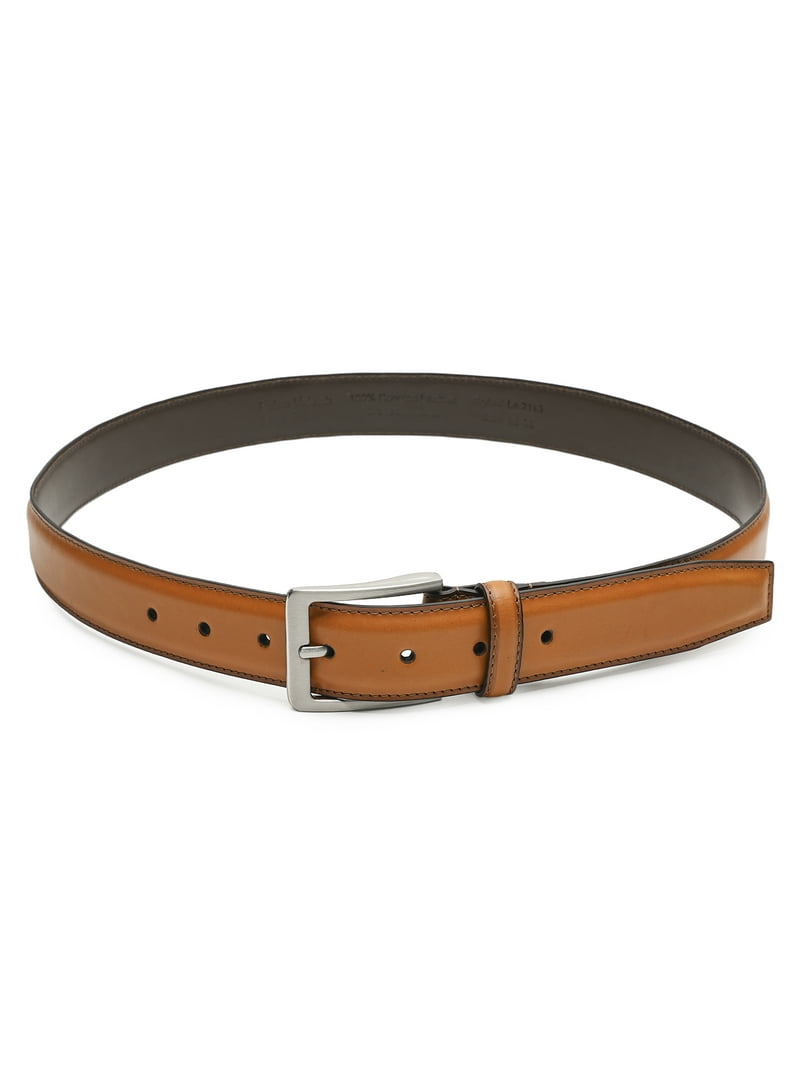 Fabio Valenti Mens Belts With Full Grain Genuine Leather Casual Dress Belts for Men 1.3inch, Men's, Size: 40/42, Brown
