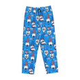 thumbnail image 4 of Balery Gnomes in USA print Women's Pajama Pants,Ultra Lightweight Pjs,Lounge Pant-Medium, 4 of 9
