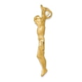 thumbnail image 2 of 14k Yellow Gold Solid Corpus Chain Slide Charm Pendant, 2 of 7