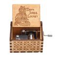 thumbnail image 2 of Music Box,1Pc Wooden Carved Hand Wooden Music Box Carved Music Box Future-Proof Design, 2 of 9