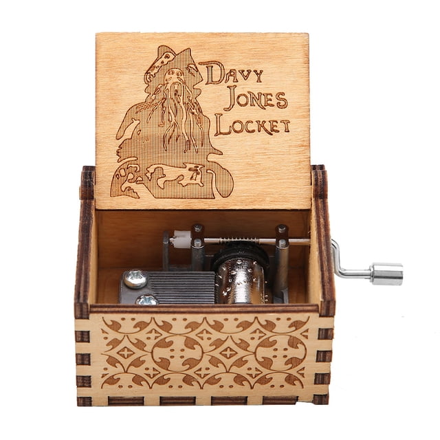 Musical Gift1Pc Wooden Carved Hand Music Box Hand Crank Music Box Quality You Can Trust