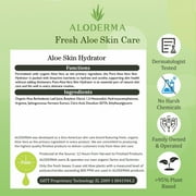 Aloderma Pure Organic Aloe Vera Hydrating Toner for Face Made with 99.8% Organic Aloe Vera, Skin Toner for Oily & Combination Skin, Moisturizing Toner, Soothing Aloe Vera, Improves Skin Texture