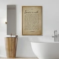 thumbnail image 2 of IDEA4WALL Framed Canvas Print Inspirational and Thought-Provoking Message Illustrations Wall Art Romantic Relax/Calm Artwork for Living Room, Bedroom, Office - 24"x36" NATURAL, 2 of 5