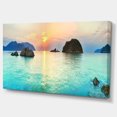 thumbnail image 3 of Designart Sunrise Panorama Canvas Wall Art, 3 of 4