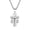 Silver, variant on Cross Necklace for men women: Stainless Steel Cruz Del Perdon Catolica St Benedict Miraculous Medal Pendant Necklaces for Men and Women Religious Jewelry Gifts