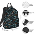thumbnail image 2 of Balery Little Fish Skeleton Mochila Ligera para Hombres y Mujeres – Resistente y Impermeable, Ideal para la Escuela, el Trabajo, los Viajes y el Uso Diario, 2 of 7