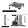 thumbnail image 2 of Removable Pet Dog Bed Portable Dog Bed Washable Raised Dog Bed With Breathable Mesh For Small Medium Dog, 2 of 4