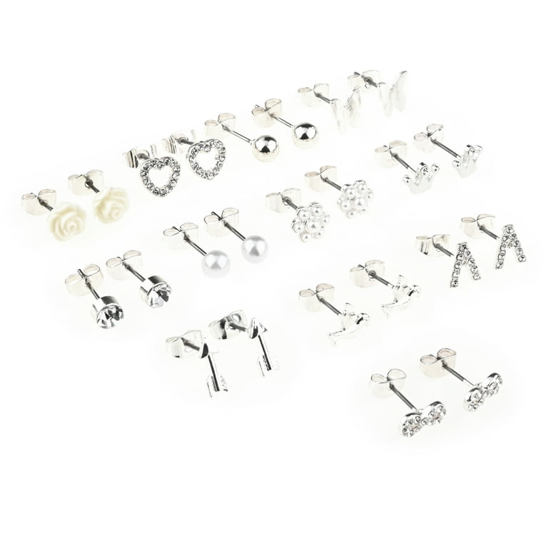 Hypoallergenic earrings sale studs claire's
