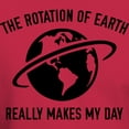 thumbnail image 3 of CafePress - The Rotation Of The Earth Dark T Shirt - Men's Classic Graphic Cotton T-Shirt, 3 of 4
