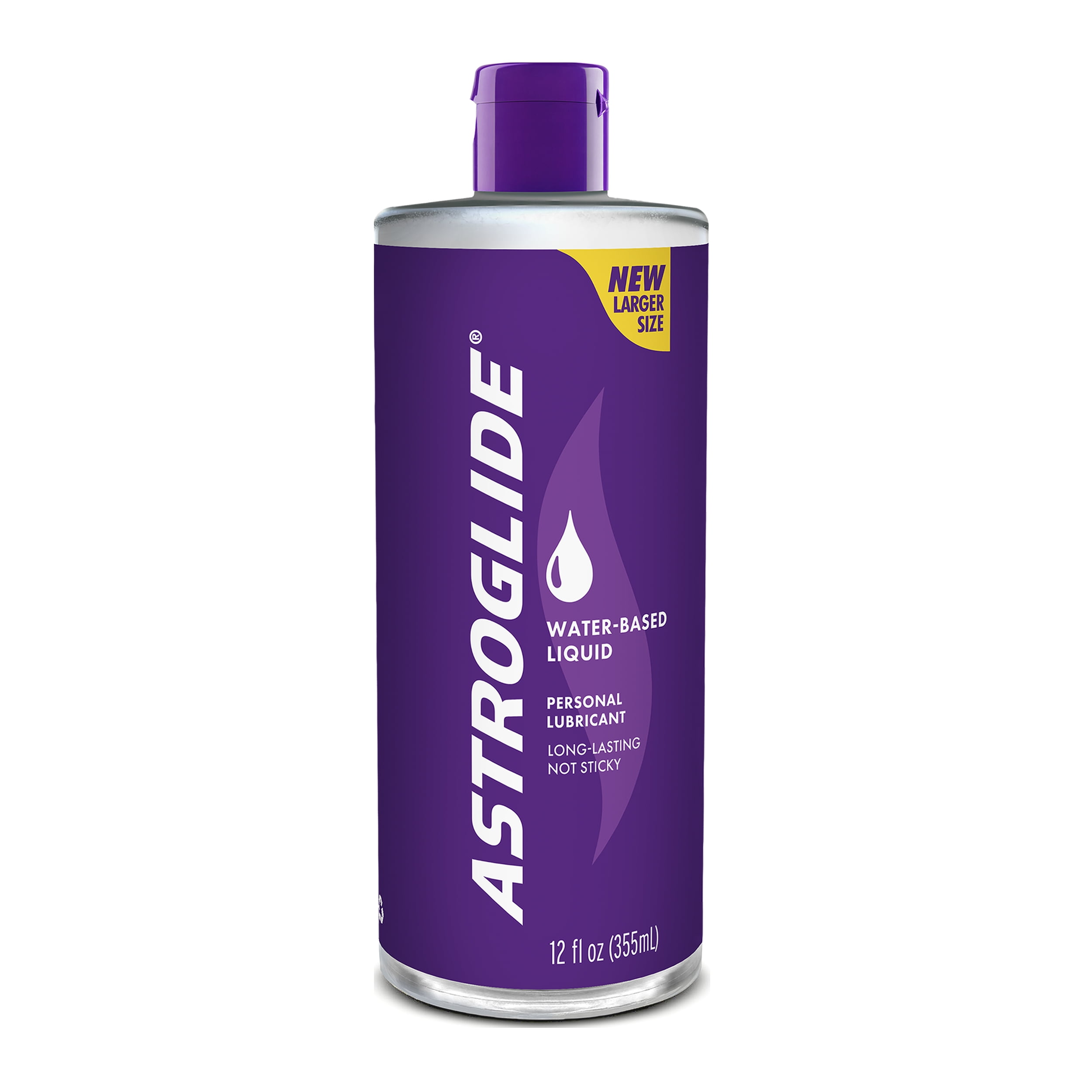 Astroglide Liquid, Water Based Personal Lubricant, Condom Compatible Lube, 12oz Astroglide Liquid, Water Based Personal Lubricant, Condom Compatible Lube, 12oz