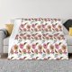 thumbnail image 1 of Fotbe Rose Flowers Manta de Franela con Estampado, Manta Ultrasuave para Cama, Sofá, Auto, Hipoalergénica y Antibolitas-80"x60", 1 of 6