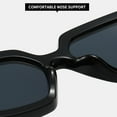thumbnail image 6 of Retro Sunglasses Women Men Sun Glasses Female Shades Uv400 Male(Black Red,one), 6 of 7