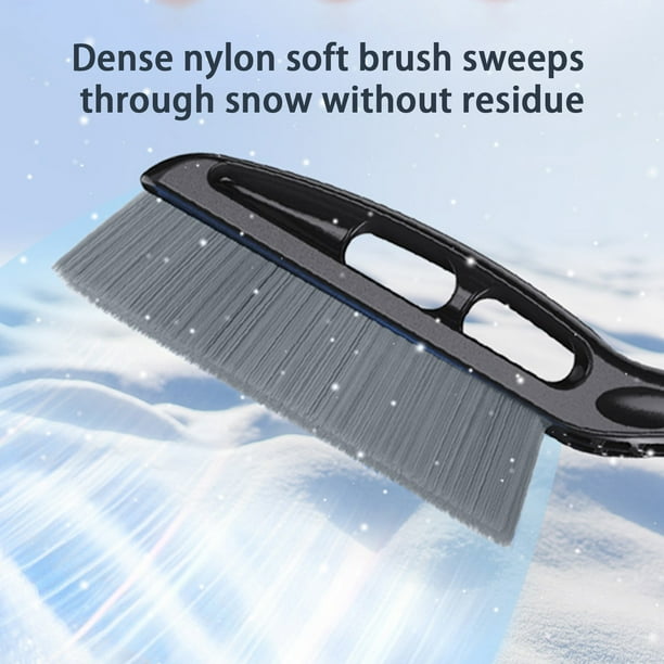 Kit Pelle à Neige Rétractable COVVY 3 En 1 - Grattoir à Glace, Brosse Et Sac De Rangement Inclus