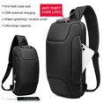 thumbnail image 1 of Anti Theft Sling Bag Travel Crossbody Sling Backpack Chest Bags with USB Charging Port Daypack Hiking Waterproof Shoulder Bag, 1 of 5