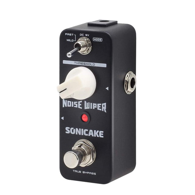 SONICAKE - Pedal de efectos de puerta de ruido, supresor de pedal de guitarra, limpiaparabrisas, ped