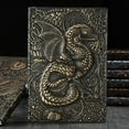 thumbnail image 1 of Cameland Functional Homewares Dinosaur Embossed A5 Hardcover Retro Notepad Notebook Manual, 1 of 1