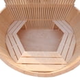 thumbnail image 4 of ALEKO PIWSHTUB Wood-Fired 4-5 Person Hot Tub and Ice Bath with Internal Stove Pine, 4 of 11