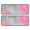 Colorful Floral Watercolor, variant on Kitchen Rugs Sets Of 2,Colorful Galaxy Pattern Anti Fatigue Kitchen Mat Rugs Non Slip Washable,Decorative Kitchen Floor Mats for Kitchen,Sink,Laundry,17"x47"+17"x47"