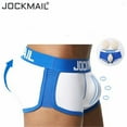 thumbnail image 5 of JOCKMAIL Mens Underwear Boxer Trunks Sexy Push up Cup Pad Front and Back Hip Enhance the Buttocks, 5 of 5
