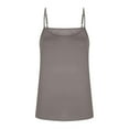 thumbnail image 3 of fatyb Summer Tank Tops for Women Adjustable Spaghetti Strap Camisole Sleeveless Plain Casual Cami Shirts, 3 of 7