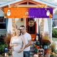 thumbnail image 3 of Halloween Gender Reveal Banner Booy Or Ghoul - Halloween Fence Banner Orange Purple Unique Design Halloween Yard Banner, Fall Gender Reveal Decorations Baby Shower Gender Reveal Party Decor, 3 of 7