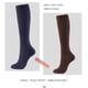 thumbnail image 4 of Jumpingount 1 par de calcetines deportivos transpirables para correr, ejercicio, baloncesto, calcetines de tubo medio, diseño Simple, medias de Accesorios de calzado Azul S/M, 4 of 6