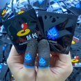 thumbnail image 1 of Funda para las yemas de los dedos para PUBG, cubierta para los dedos, controlador de juego transpirable, pantalla táctil, guantes luminosos para juegos profesionales, guantes para pulgar para Ps4 Ps5 Tan Jianjun unisex, 1 of 2