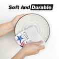 thumbnail image 3 of Sm:)e Stars America Heart and Map America Patriotic 4th of July Kitchen Towels Dish Towels, 18x26 Inch Memorial Day Decoration, 3 of 6